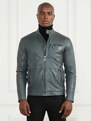 Genuine Leather Biker Jacket