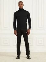 Merino Wool Turtleneck Sweater