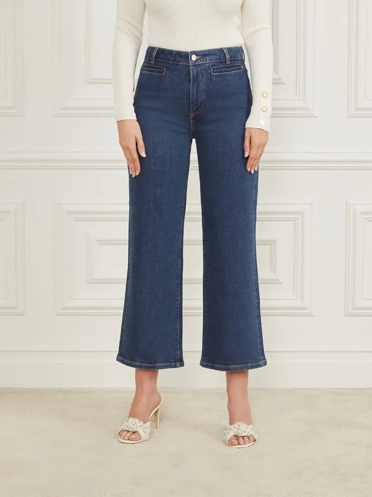 Lyric Wide-Leg Denim Pant