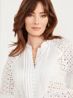 Eco Luella Eyelet Blouse