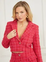 Laurel Crop Tweed Blazer