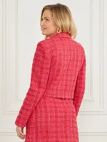 Laurel Crop Tweed Blazer