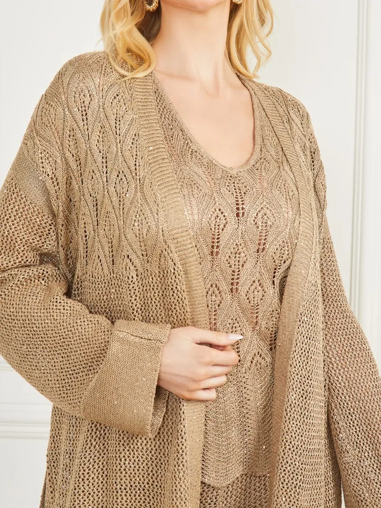 Marciano Whitney Long Sweater Cardigan