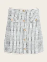 Provence Tweed Skirt