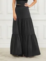 Susanne Satin Maxi Skirt