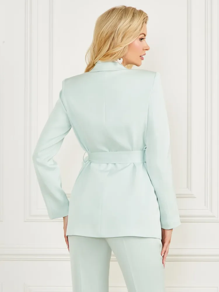 Valia Satin Blazer