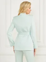 Valia Satin Blazer