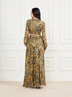 Leopard Allure Maxi Dress