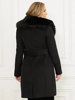 Loreta Wool-Blend Coat