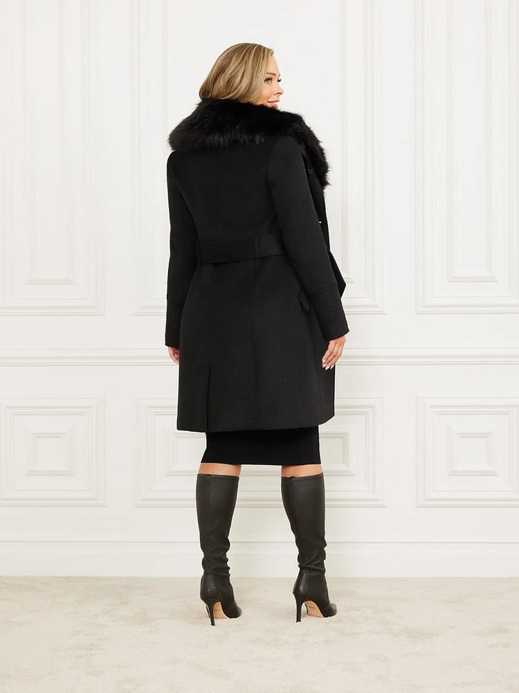 Loreta Wool-Blend Coat