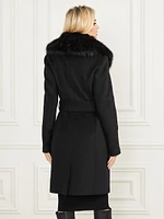 Loreta Wool-Blend Coat