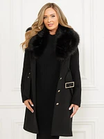 Loreta Wool-Blend Coat