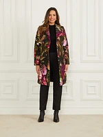 Jennifer Printed Trench Coat