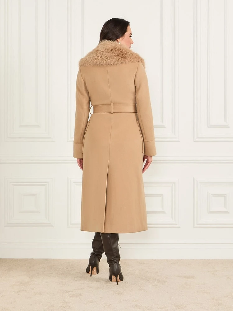 Charlize Wool-Blend Coat