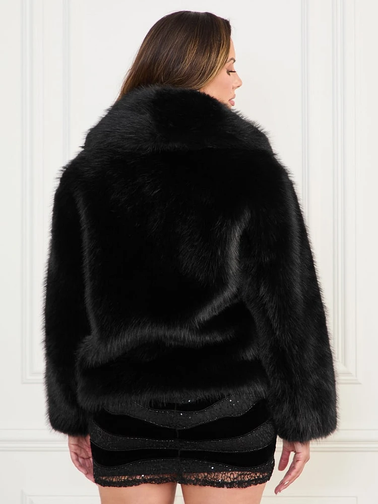 Audrey Faux-Fur Coat