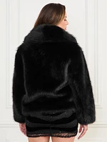 Audrey Faux-Fur Coat