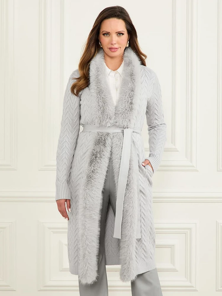 Paula Wrap Cardigan Coat