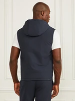 Blazer with Detachable Hooded Vest