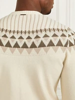 Crewneck Jacquard Sweater