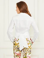 Corinne Poplin Blouse