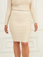 Marti Pencil Sweater Skirt