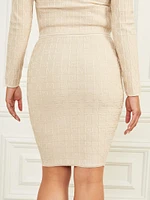 Marti Pencil Sweater Skirt