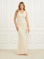 Meldon Sequins Maxi Gown