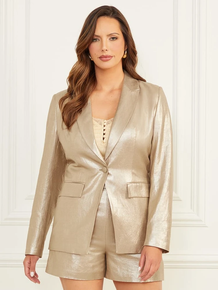 Shae Metallic Blazer