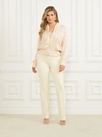 Claudia Sequins Sweater Jacket