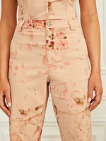 Glam de Fleur Printed Pant