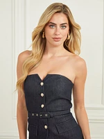 Glam De Nuit Denim Corset
