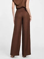 Eco Greta Linen-Blend Pant