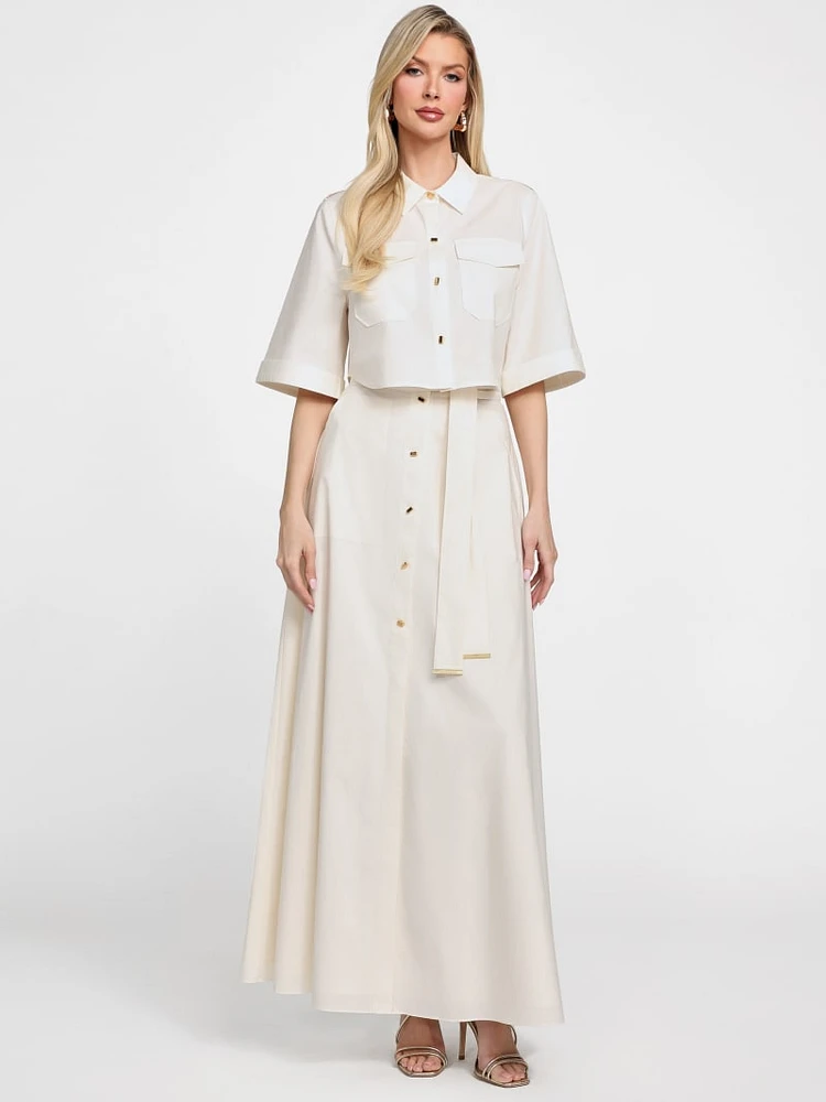 Pat Crop Shirt