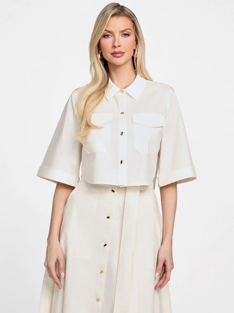 Pat Crop Shirt