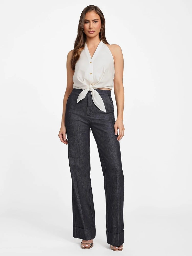 Pat Tie-Front Top