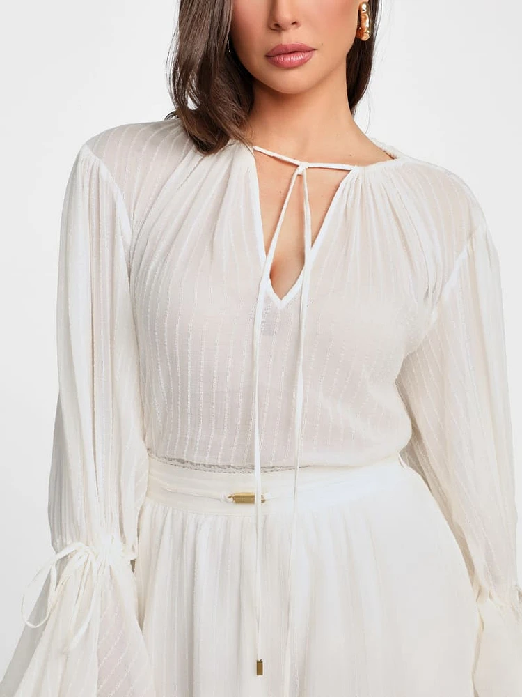 Eco Elsa Peasant Blouse