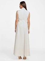 Eco Greta Linen-Blend Maxi Dress