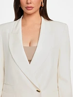 Eco Greta Linen-Blend Blazer