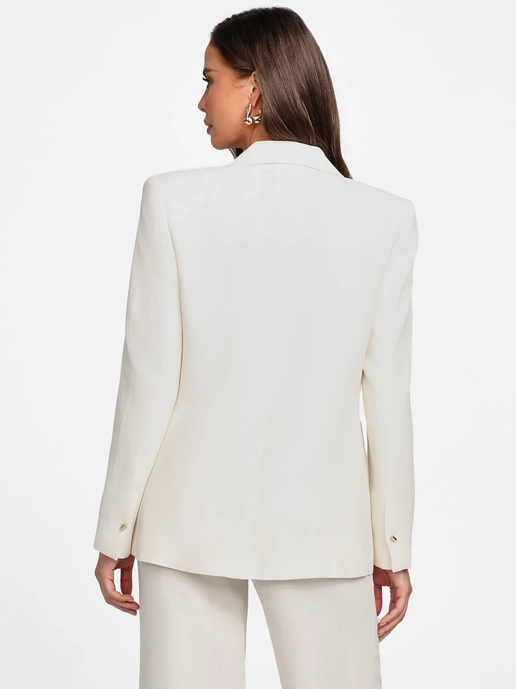 Eco Greta Linen-Blend Blazer