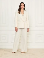 Eco Greta Linen-Blend Blazer