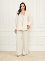 Eco Greta Linen-Blend Blazer