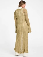 Lucky Lurex Net Duster Cardigan