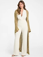 Lucky Lurex Net Duster Cardigan