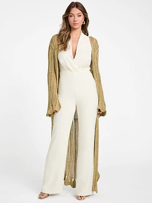 Lucky Lurex Net Duster Cardigan