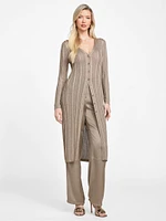 Gia Lurex Long Cardigan