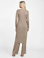Gia Lurex Long Cardigan