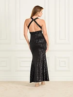 Milana Sequin Gown