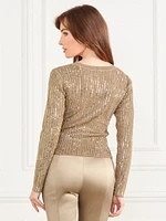 Musique Sequin Sweater