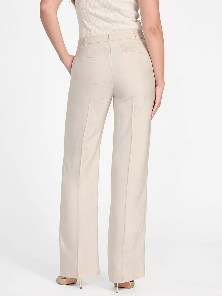 Whitney Floral Straight Pant