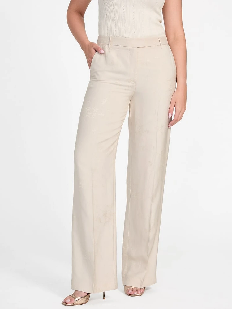 Whitney Floral Straight Pant